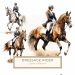 Elegant Watercolor Equestrian Art - Rider and Horse in Dressage, equestrian, horse art, watercolor clipart, dressage, equine prints,1587822531