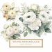 Elegant White Ranunculus Watercolor Clipart for DIY Projects, white ranunculus, watercolor clipart, floral design, DIY crafts, wedding stationery,1637034208