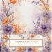 Floral Watercolor Border - Seasonal Wildflowers for DIY Projects, watercolor floral paper, orange poppies print, purple blossoms border, scrapbooking digital, wedding stationery design,1713978902