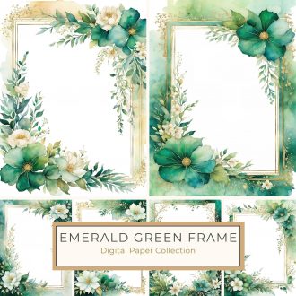 Elegant Watercolor Greenery Floral Frame for DIY Crafts and Invitations, watercolor greenery, floral border, wedding stationery, DIY crafts, digital frame,1701460496