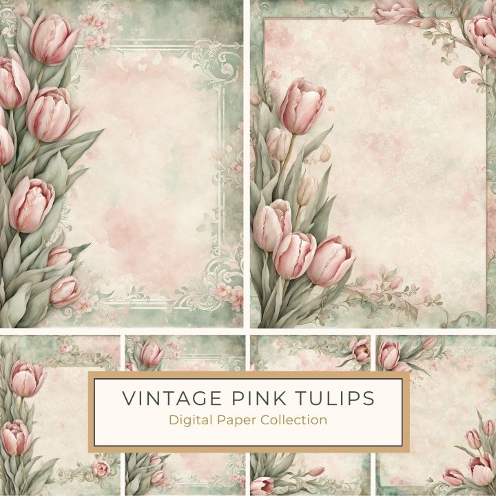 Elegant Watercolor Floral Digital Paper for Scrapbooking and Card Making, watercolor floral, vintage paper, peony clipart, wedding stationery, pastel digital paper,1779607806