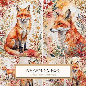 DIY with Watercolor Fox